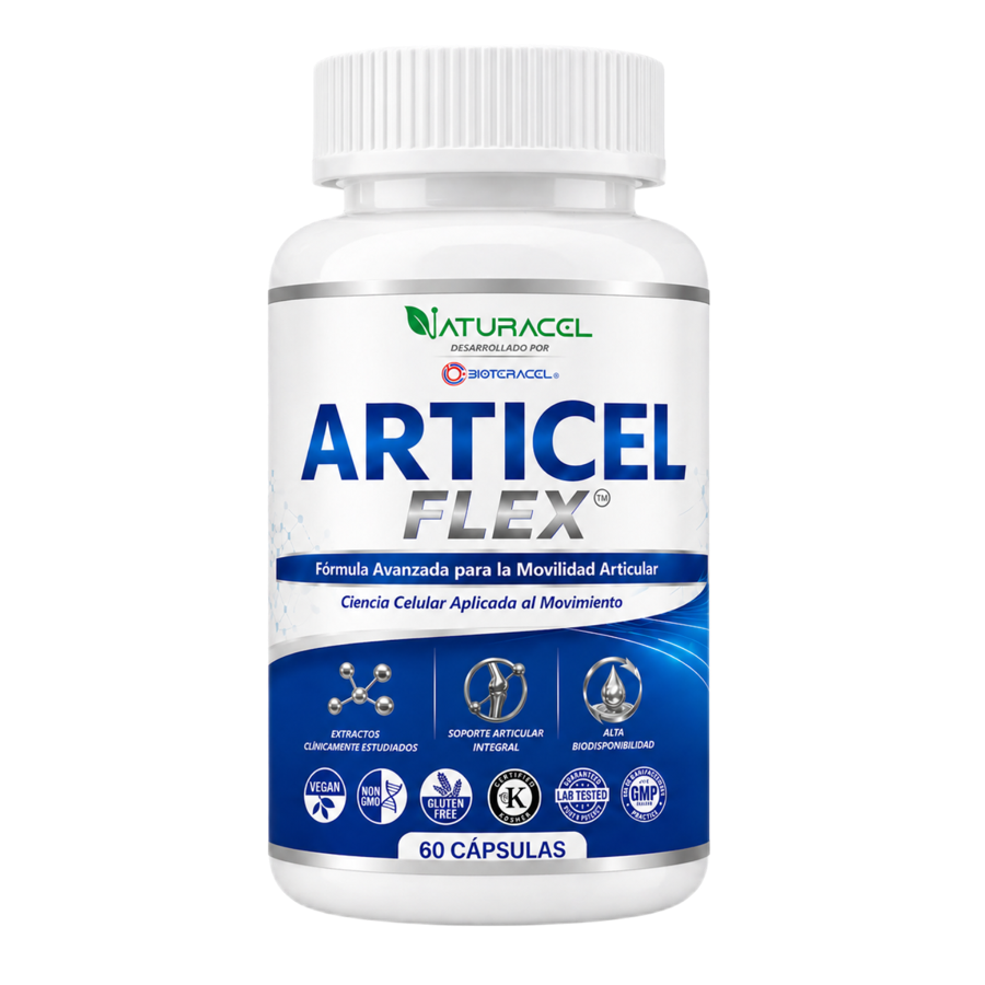 Frasco de Articel Flex, 60 cápsulas